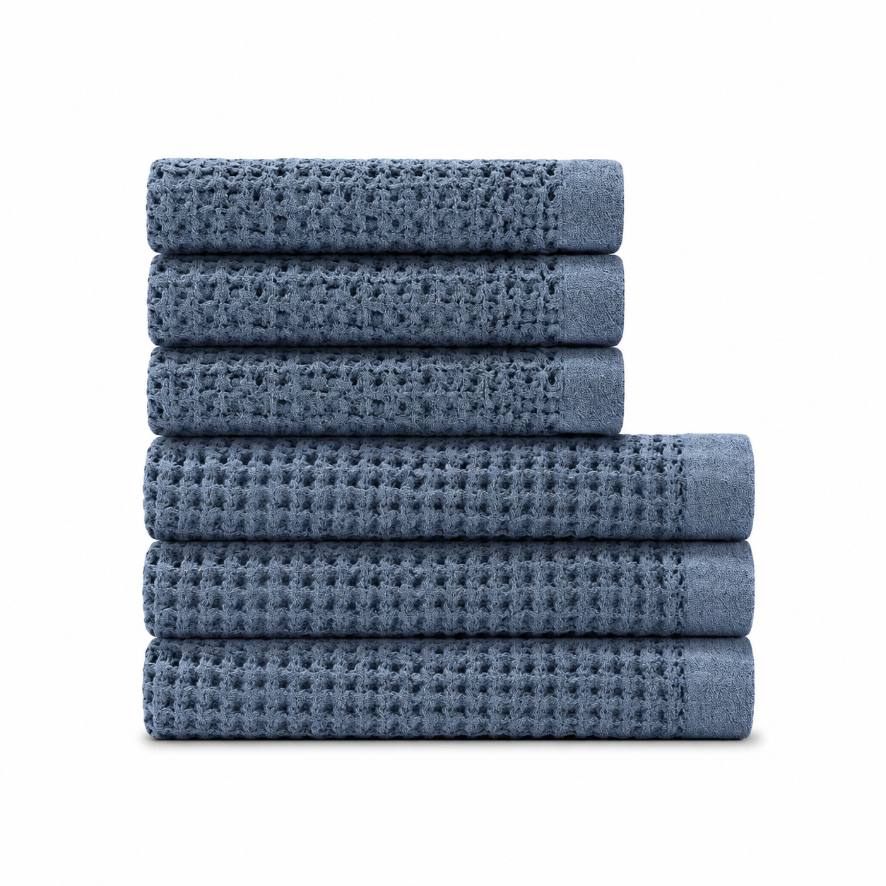 Supima® Waffle 6pc Bath Towel Bundle