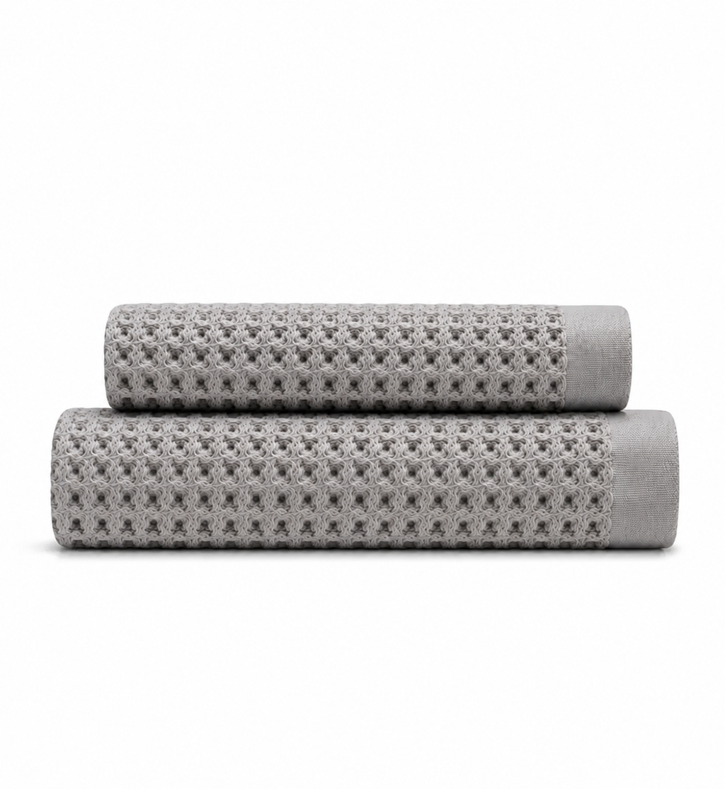 Supima® Waffle 2pc Bath Sheet Bundle