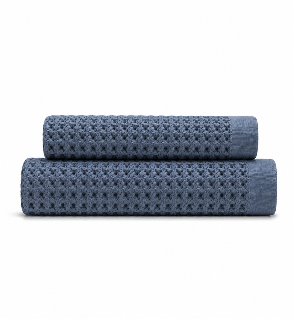 Supima® Waffle 2pc Bath Sheet Bundle