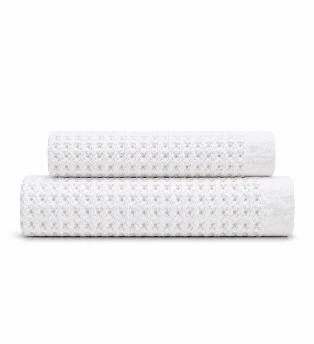 Supima® Waffle 2pc Bath Sheet Bundle