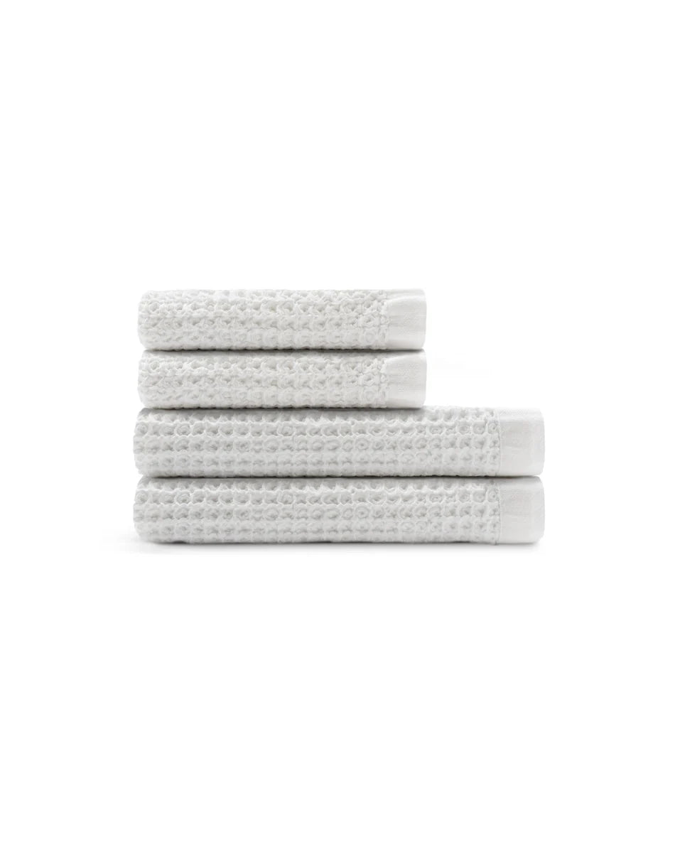 Supima® Waffle 4pc Bath Sheet Bundle Pre-Order