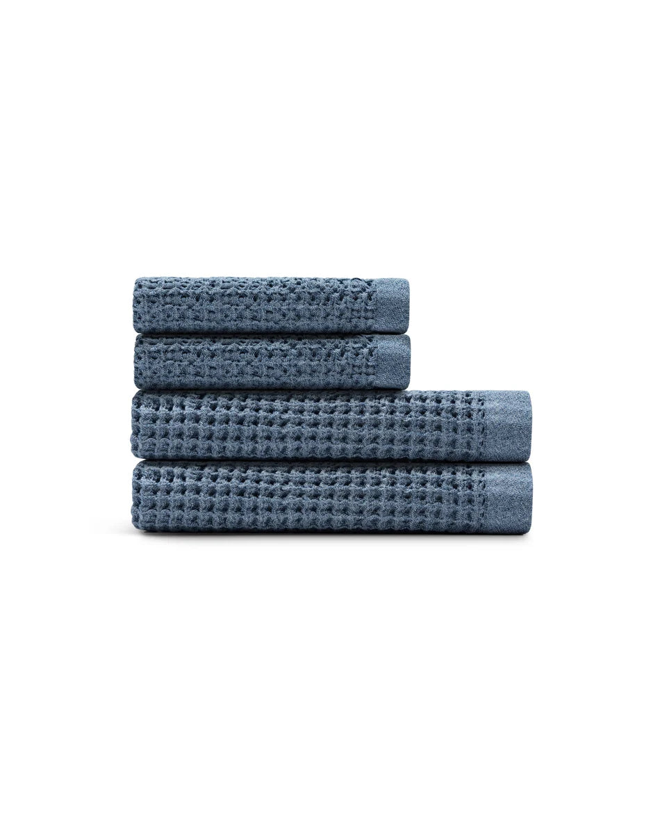 Supima® Waffle 4pc Bath Sheet Bundle Pre-Order