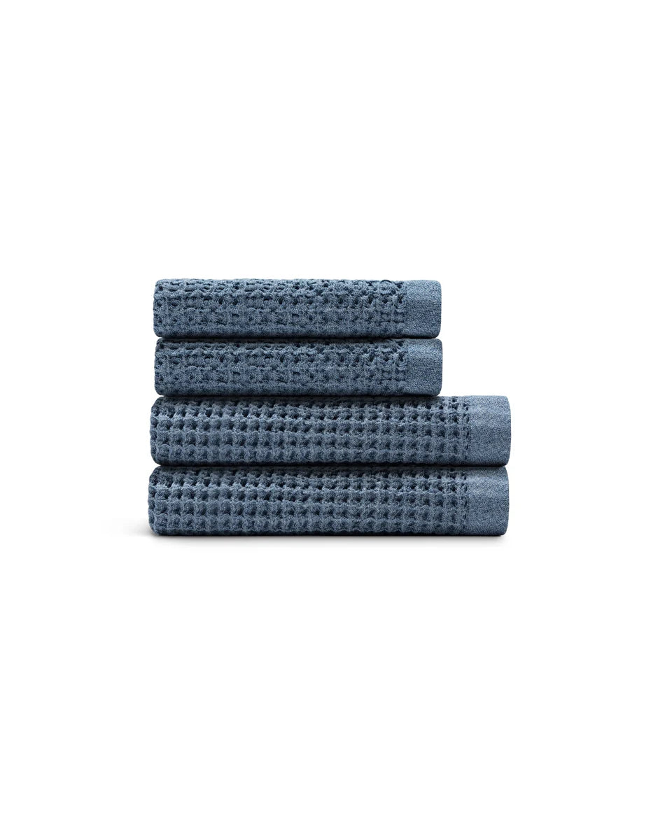 Supima® Waffle 4pc Bath Towels Bundle Pre-Order