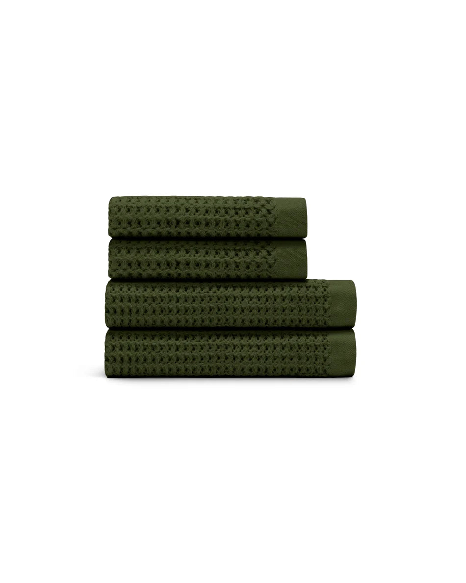 Supima® Waffle 4pc Bath Towels Bundle Pre-Order