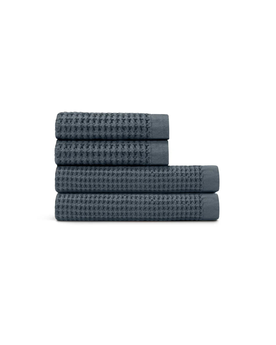 Supima® Waffle 4pc Bath Sheet Bundle Pre-Order