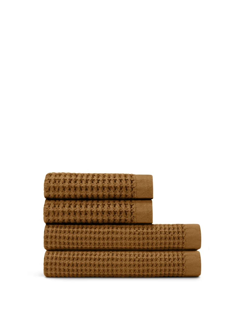 Supima® Waffle 4pc Bath Sheet Bundle Pre-Order