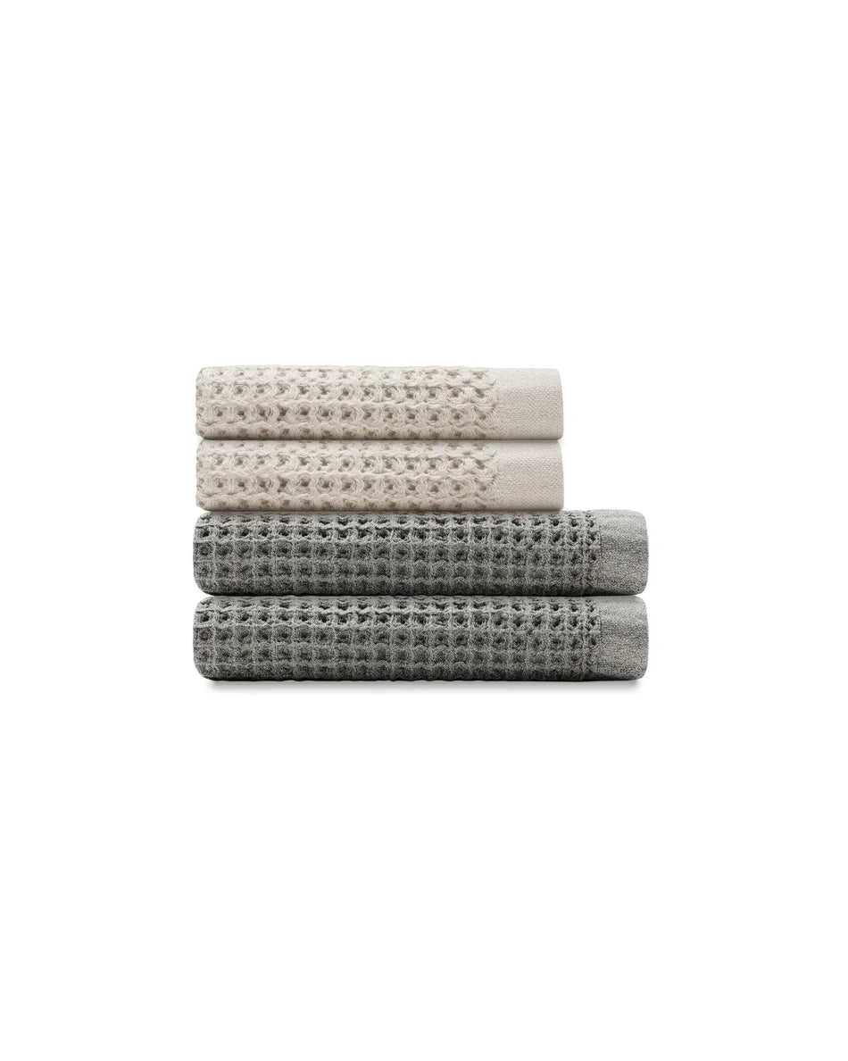 Supima® Waffle 4pc Bath Towels Bundle Pre-Order