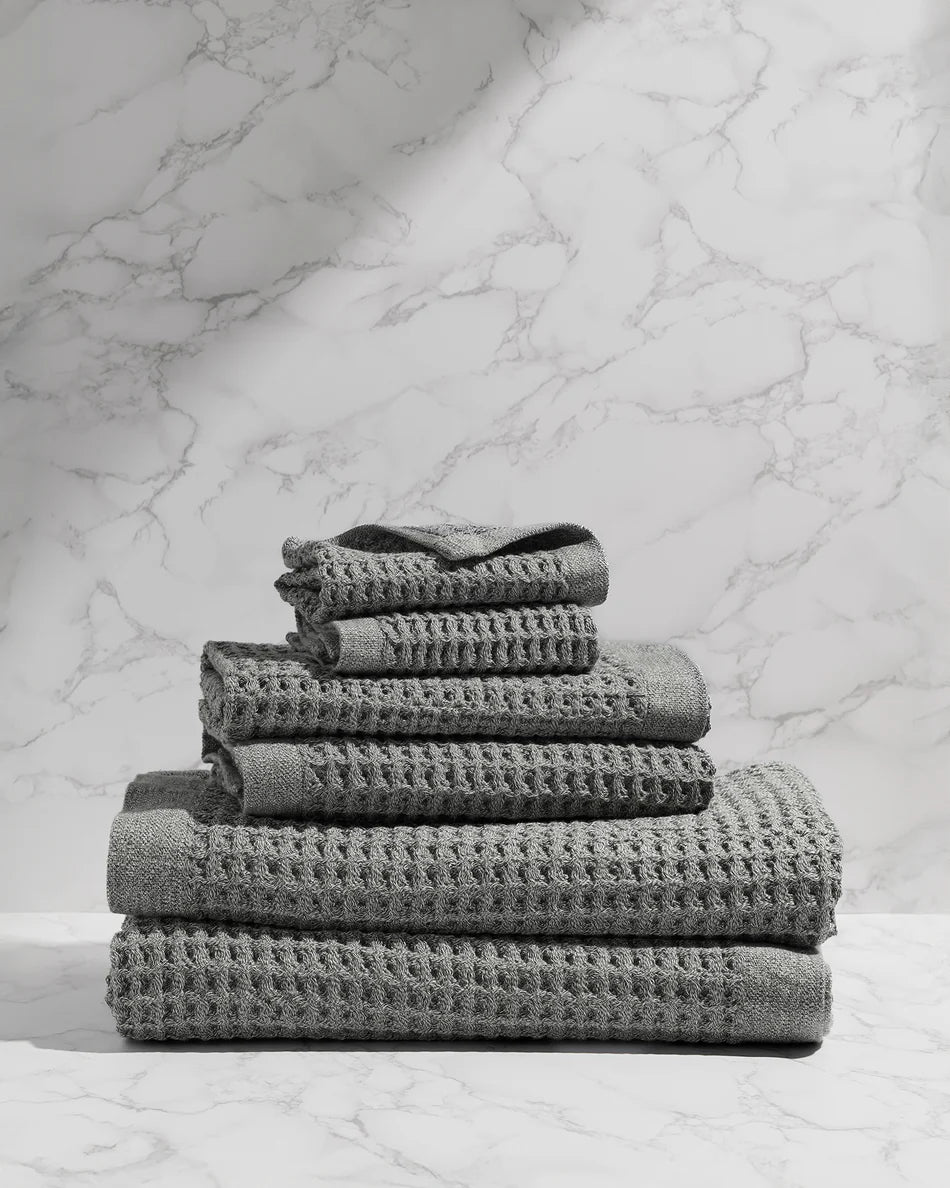 Supima® Waffle 6pc Bath Towel Bundle