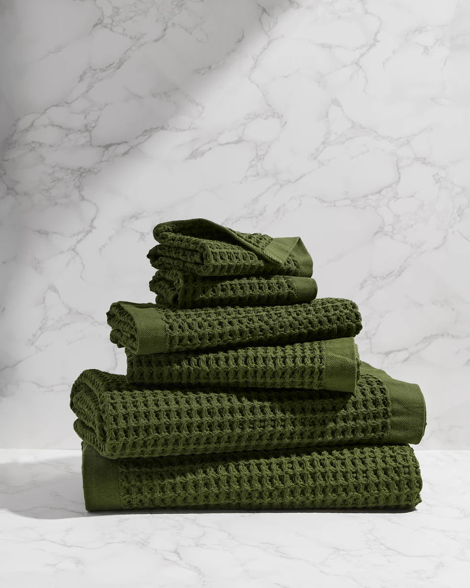 Supima® Waffle 6pc Bath Towel Bundle