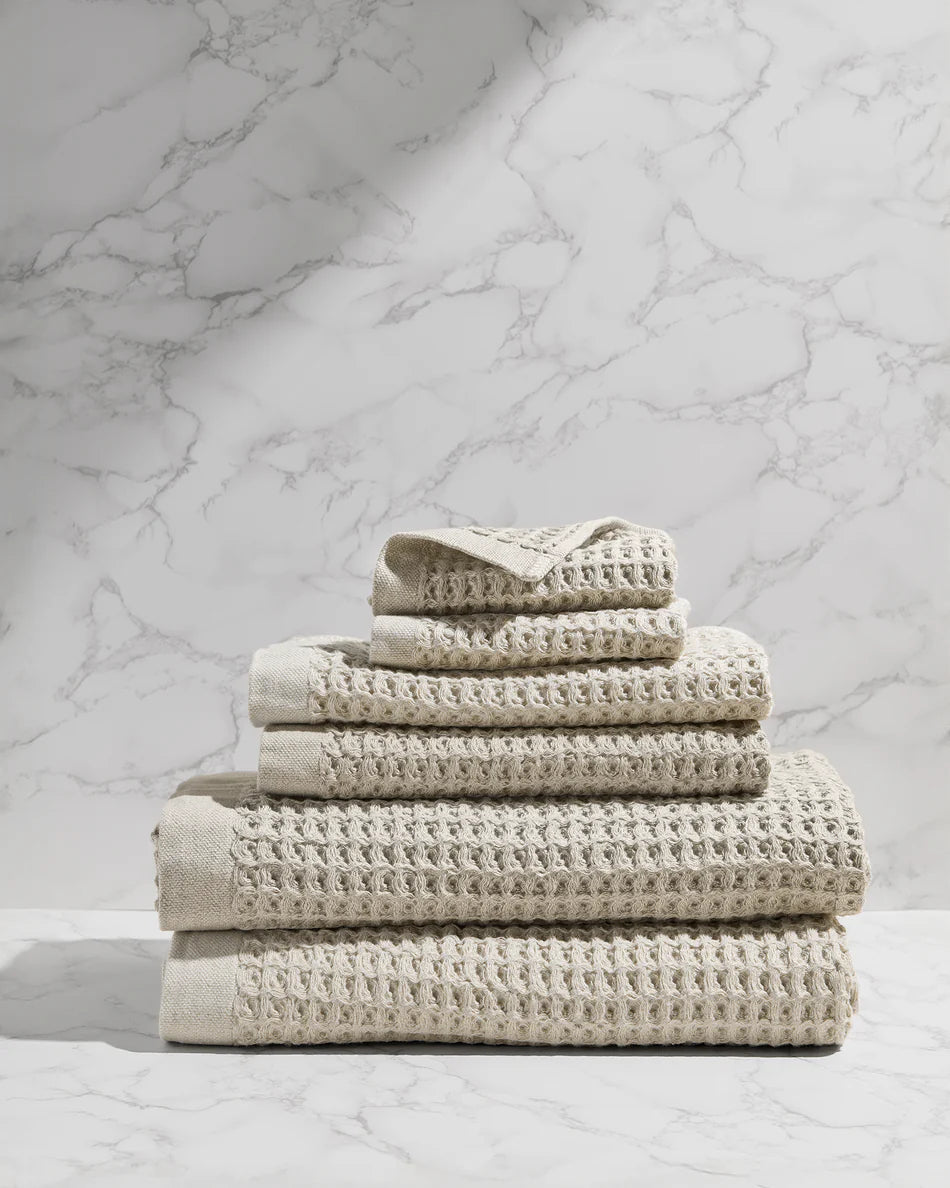 Supima® Waffle 6pc Bath Towel Bundle