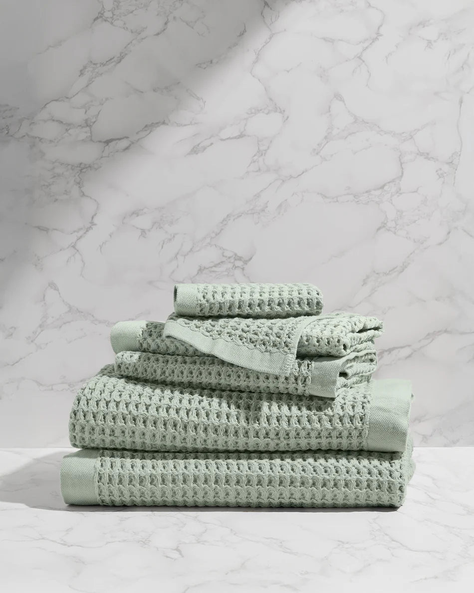 Supima® Waffle 6pc Bath Towel Bundle