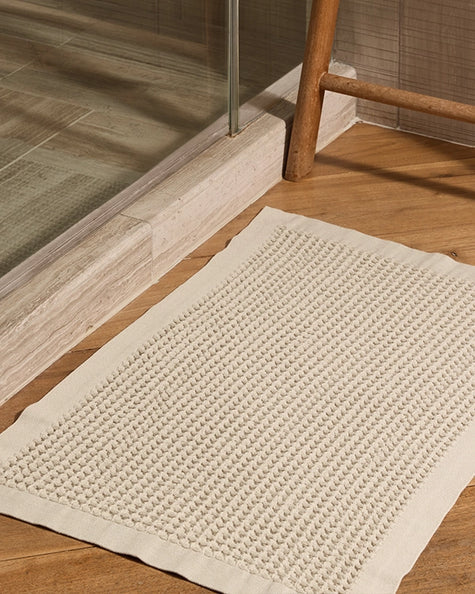 Supima® Waffle Bath Mat