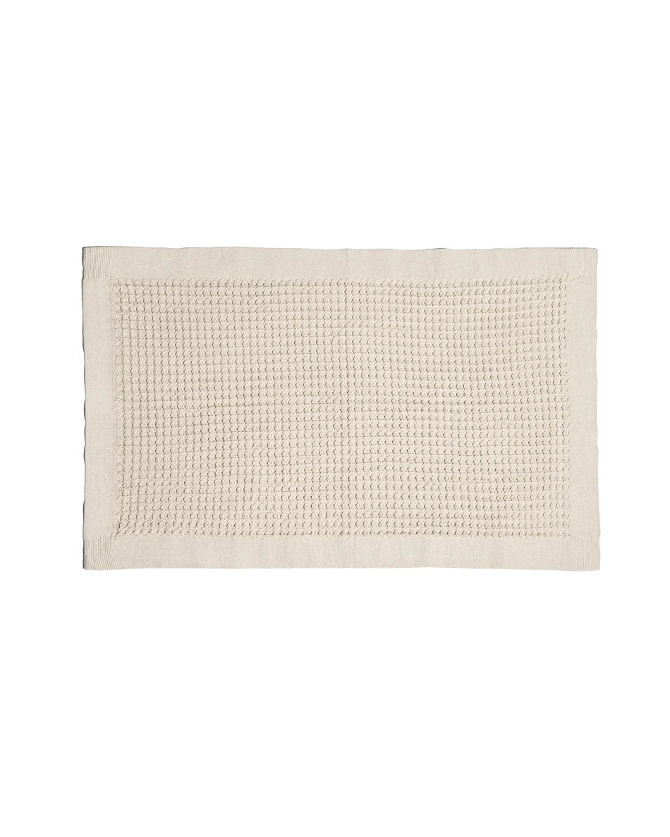 Supima® Waffle Bath Mat