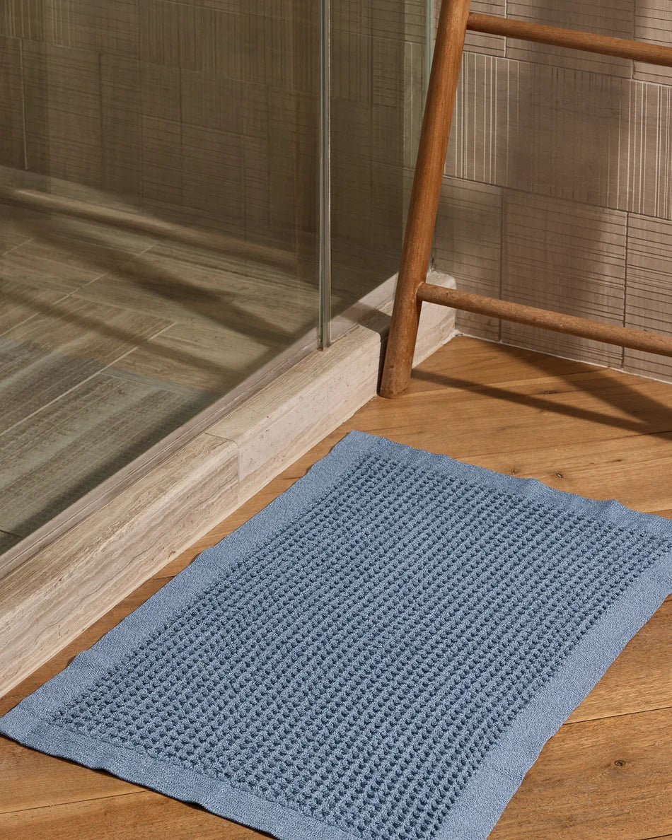 Supima® Waffle Bath Mat
