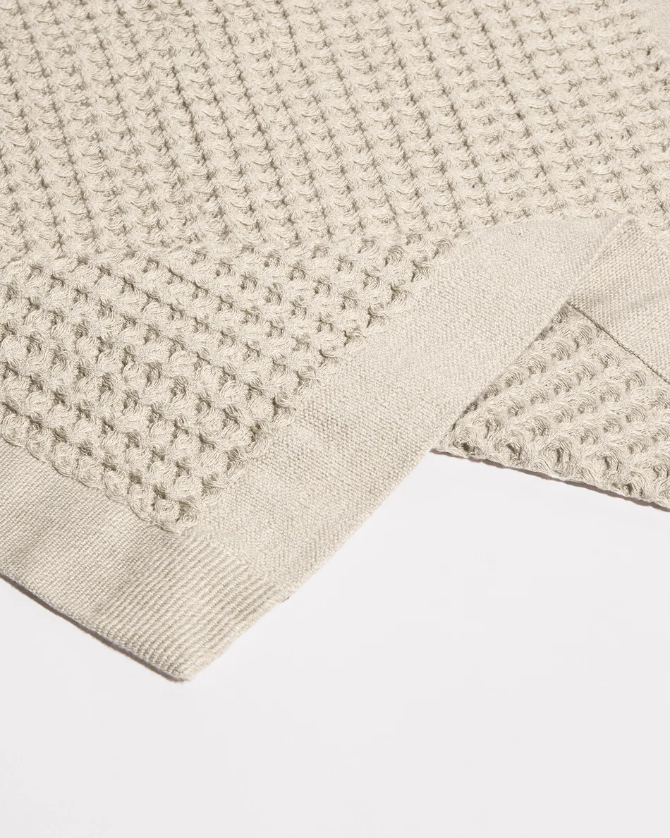 Supima® Waffle Bath Mat