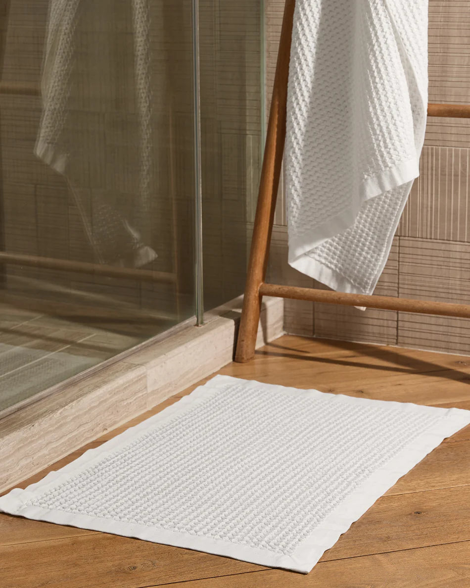 Supima® Waffle Bath Mat
