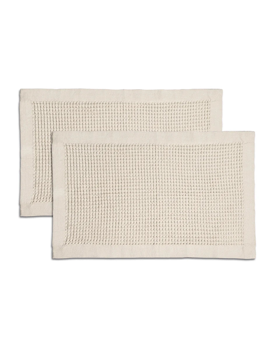Supima® Waffle Bath Mat