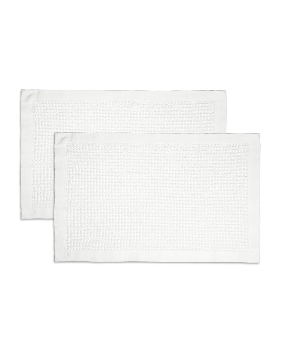 Supima® Waffle Bath Mat