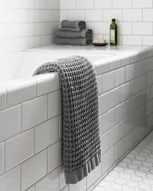 Supima® Waffle 4pc Bath Sheet Bundle Pre-Order