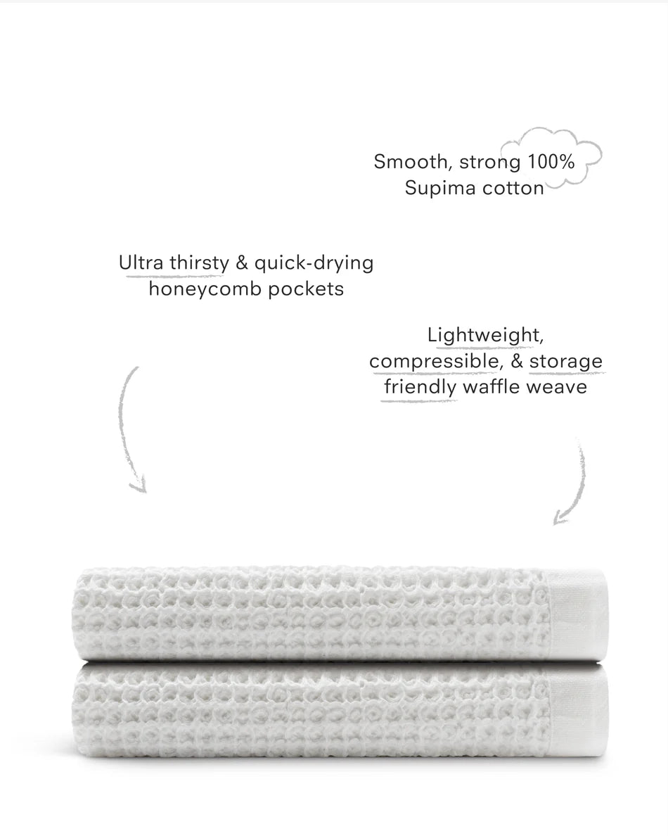 Supima® Waffle Bath Sheet