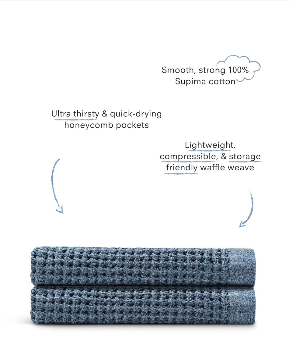 Supima® Waffle Bath Sheet