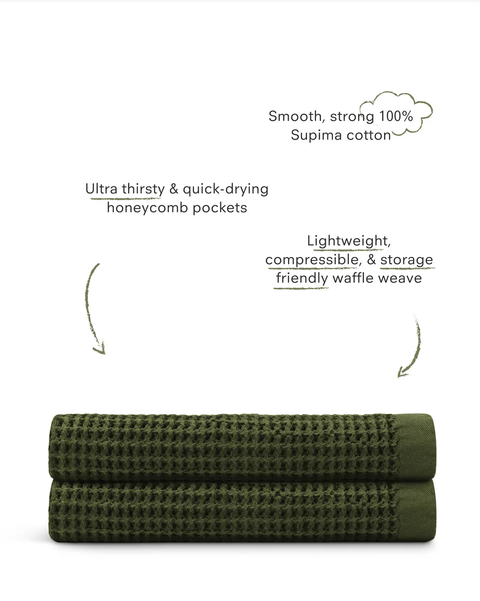 Supima® Waffle Bath Sheet Pre-Order