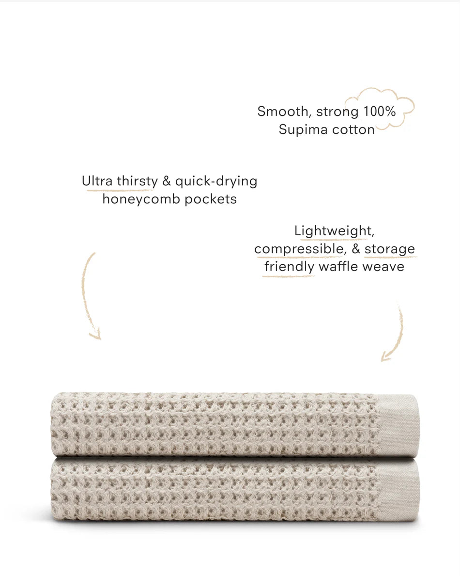 Supima® Waffle Bath Sheet