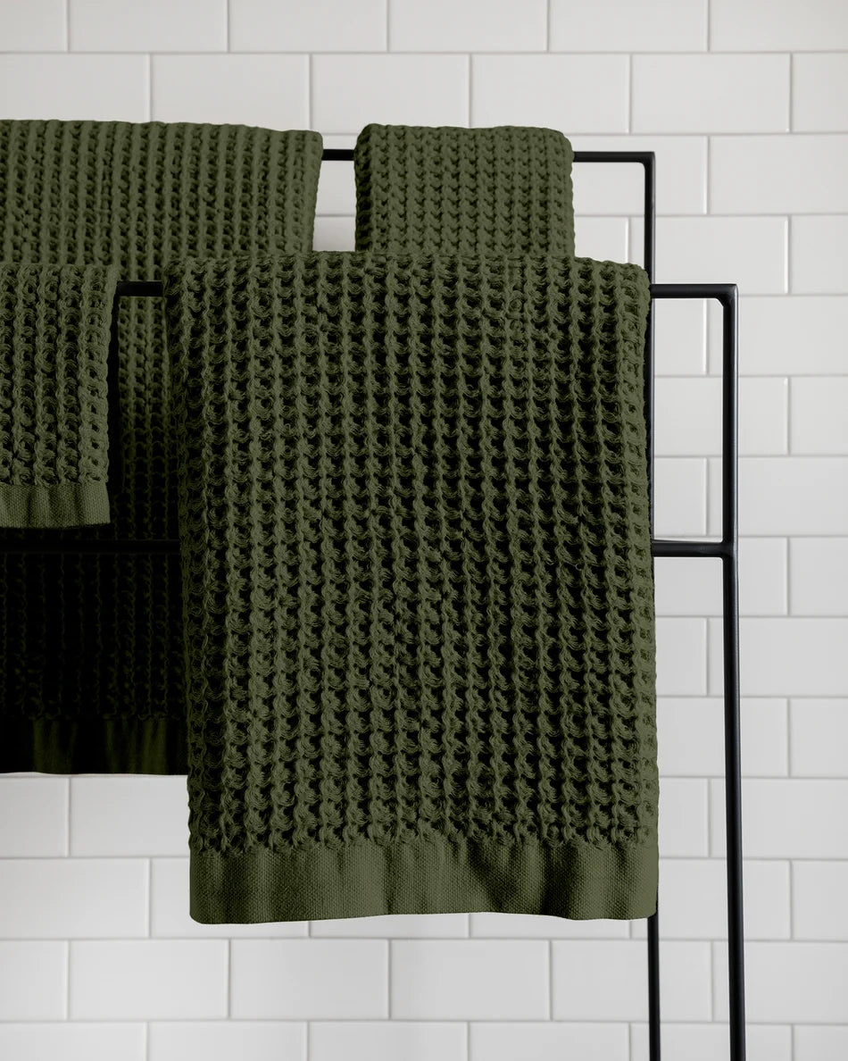 Supima® Waffle 4pc Bath Towels Bundle Pre-Order