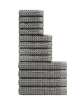 Supima® Waffle 12pc Bath Sheet Move-In Bundle