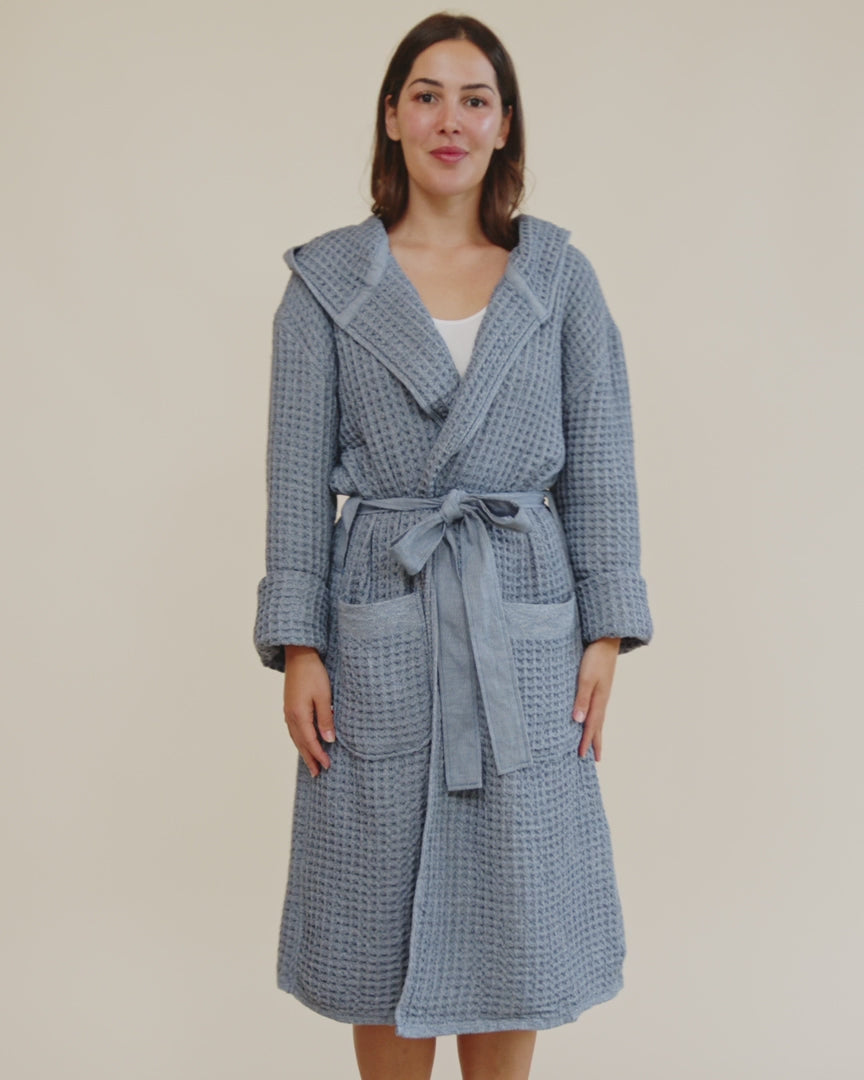 Supima® Waffle Bath Robe