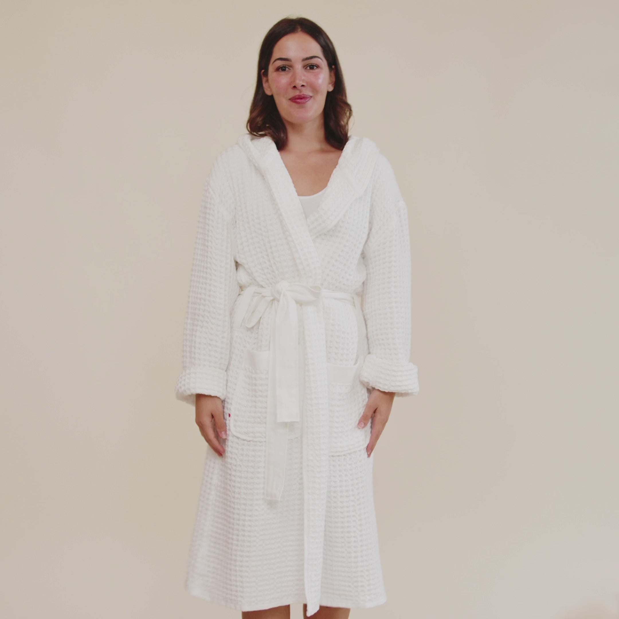 Supima® Waffle Bath Robe